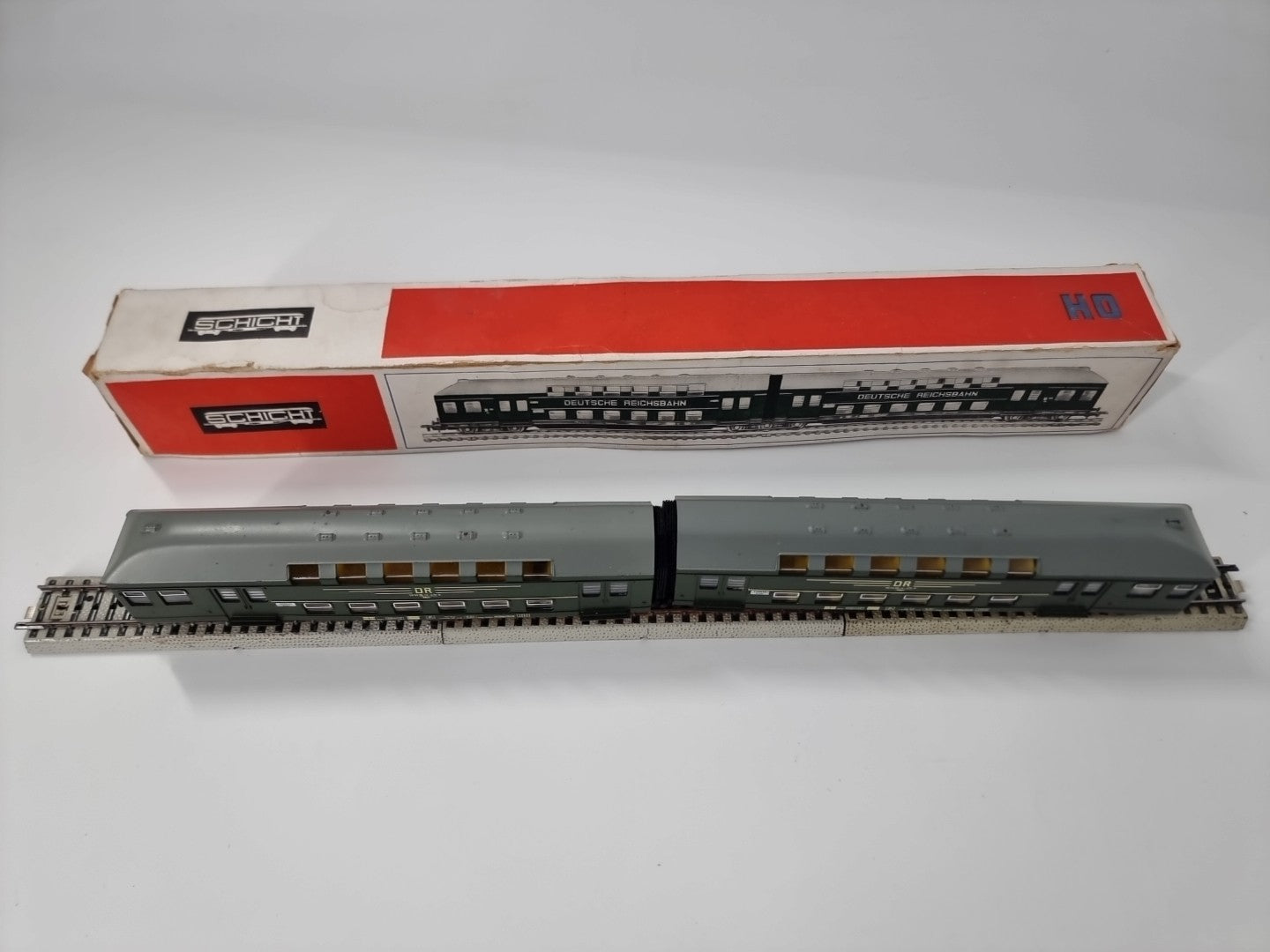 Schicht 5250/426/45 Personenwagen H0 Doppelstockzug 2-teilig DR OVP 505026144756