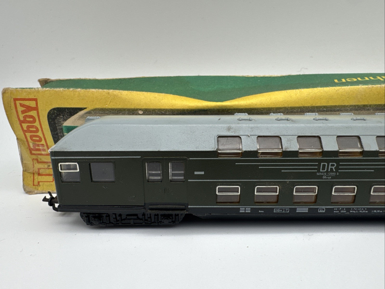 BTTB TT 3730 Doppelstockwagen 2 tlg DR Ohne Inlay Mit OVP
