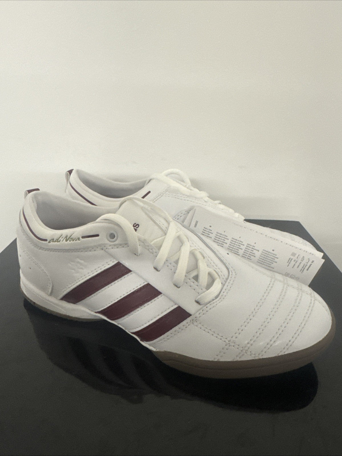 Adidas Sportschuhe adiNOVA EUR 36 2/3 UK 4 Sneaker Hallenschuhe Fußball Leder