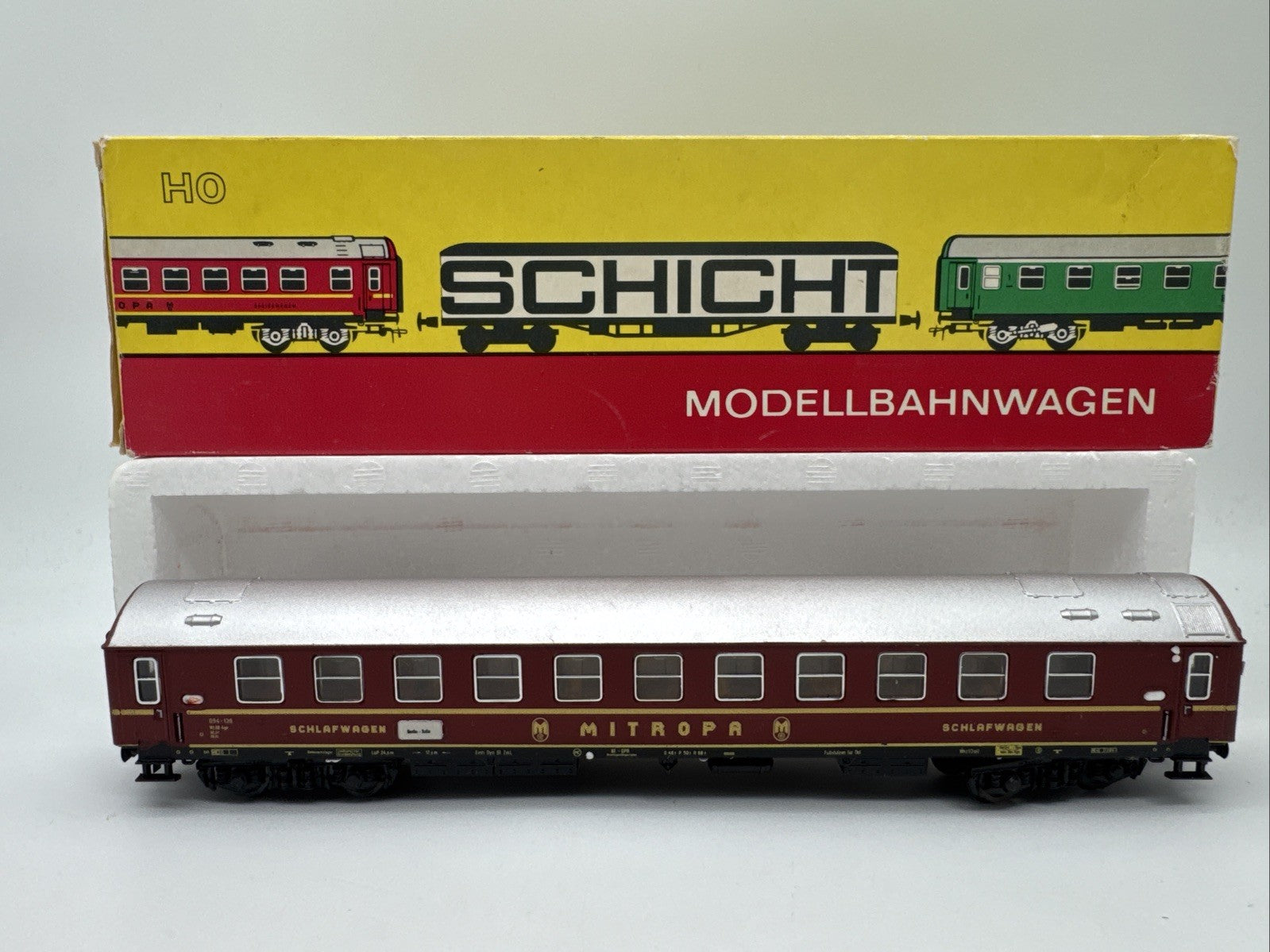 Schicht H0 426/58 Schlafwagen Mitropa WL AB 4g - DR (Q1) - in OVP