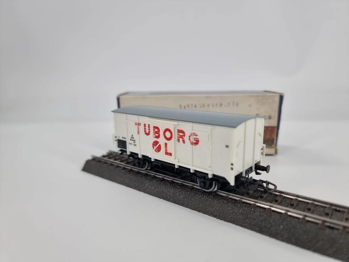 Piko Gedeckter Güterwagen Tuborg OL - DSB Danmark - H0-neuwertig In OVP-