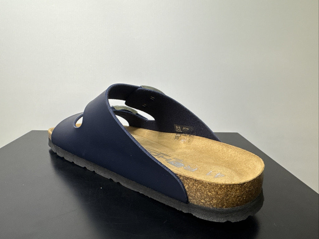 Rohde Herren Pantoletten Gr. 41 Leder Clogs Ocean 5920