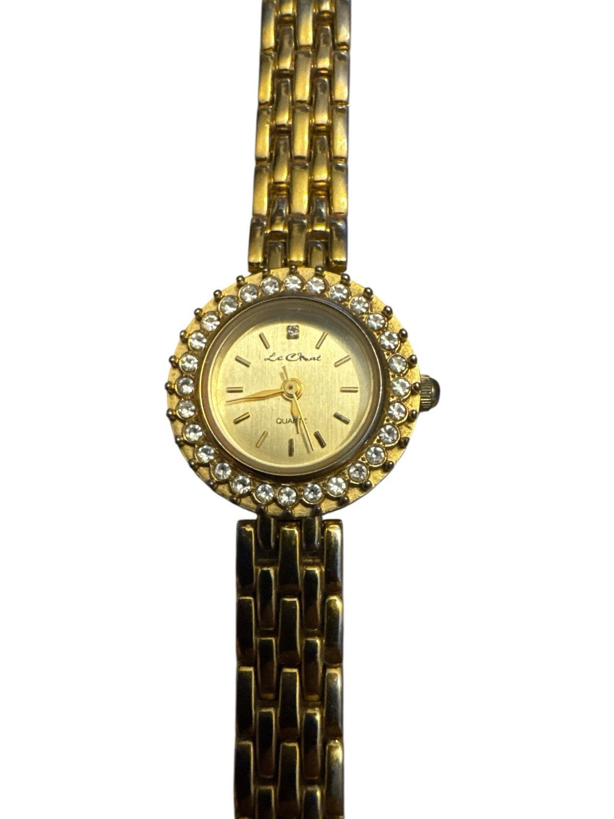 Le Chat Damen Uhr Gold  Vintage