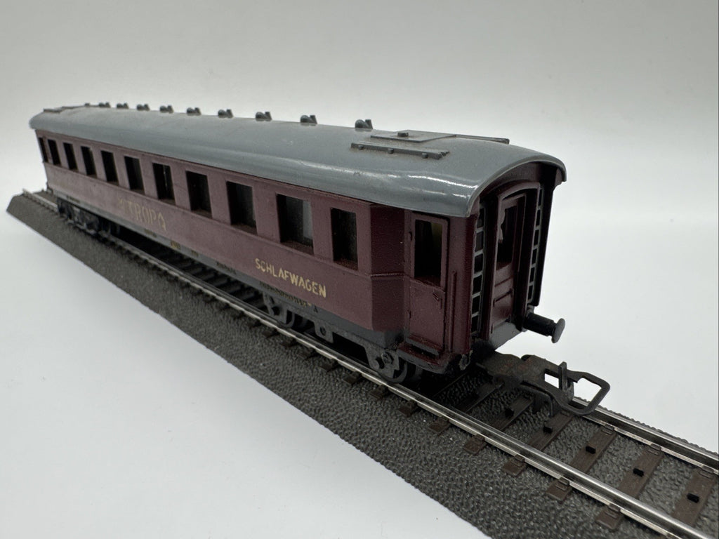 Piko H0 Schlafwagen MITROPA Personenwagen DR dunkelrot 1:87 # 63