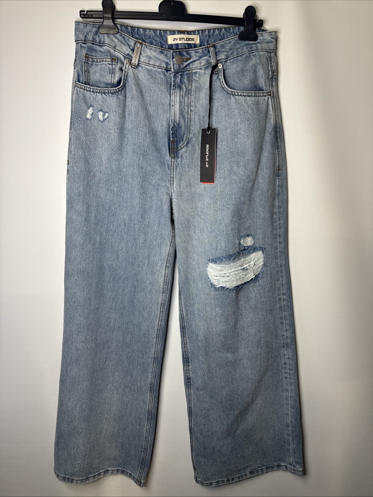 2Y Studio Herren Jeans Diala Wide Baggy Gr. 30