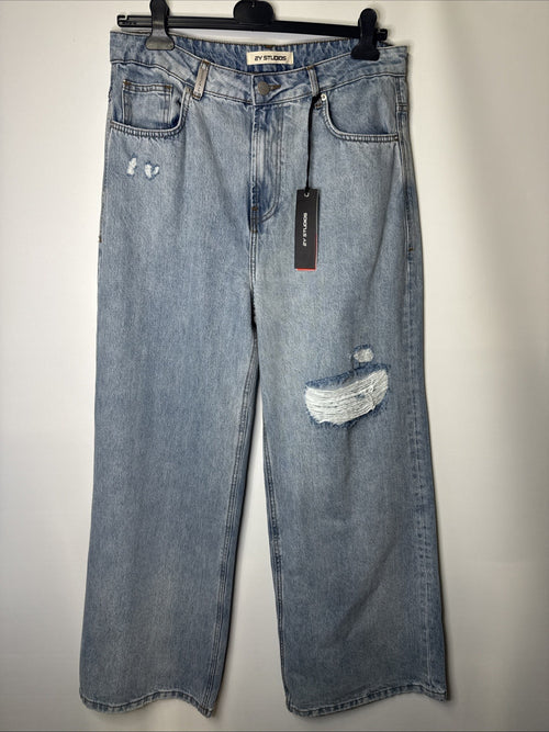 2Y Studio Herren Jeans Diala Wide Baggy Gr. 30