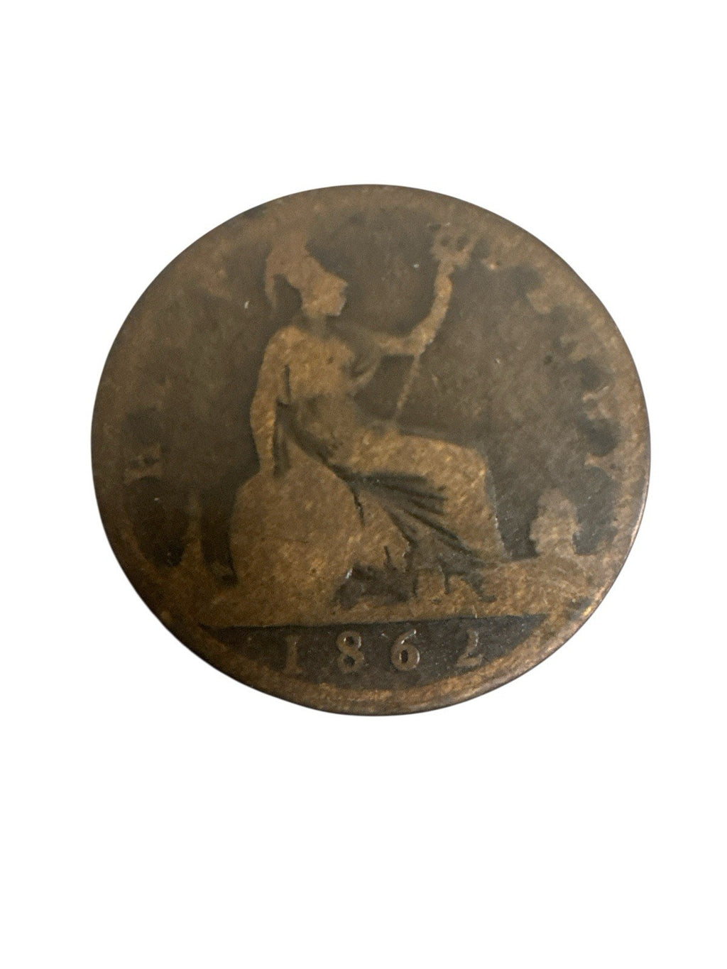 1/2 Penny 1862 Großbritannien Victoria