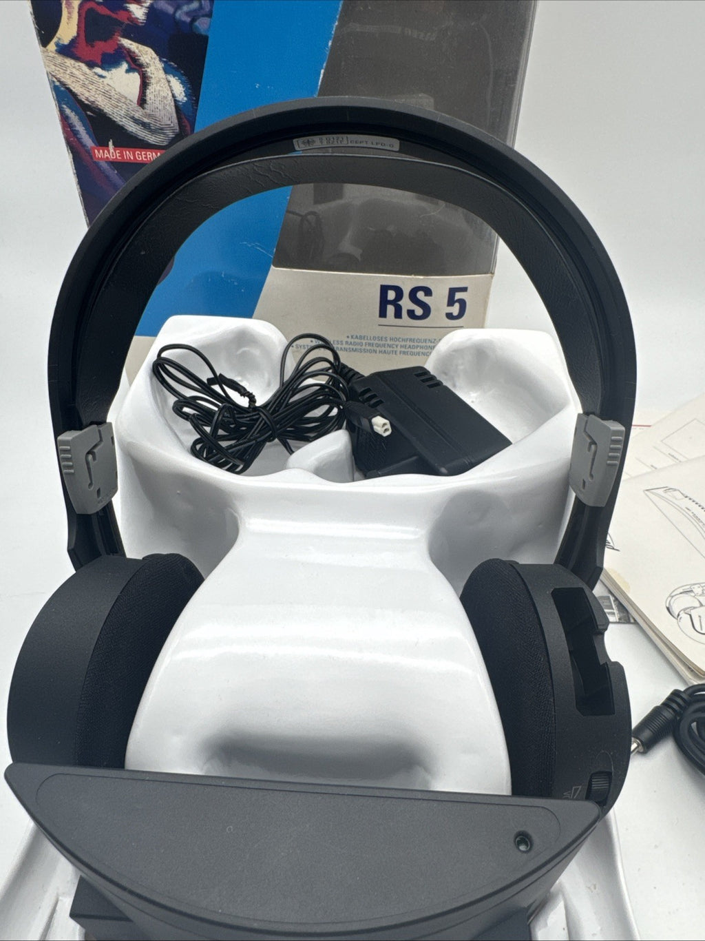 Sennheiser | RS 5 Kabelloses Hochfrequenz-System | Wireless Kopfhörer OVP Top