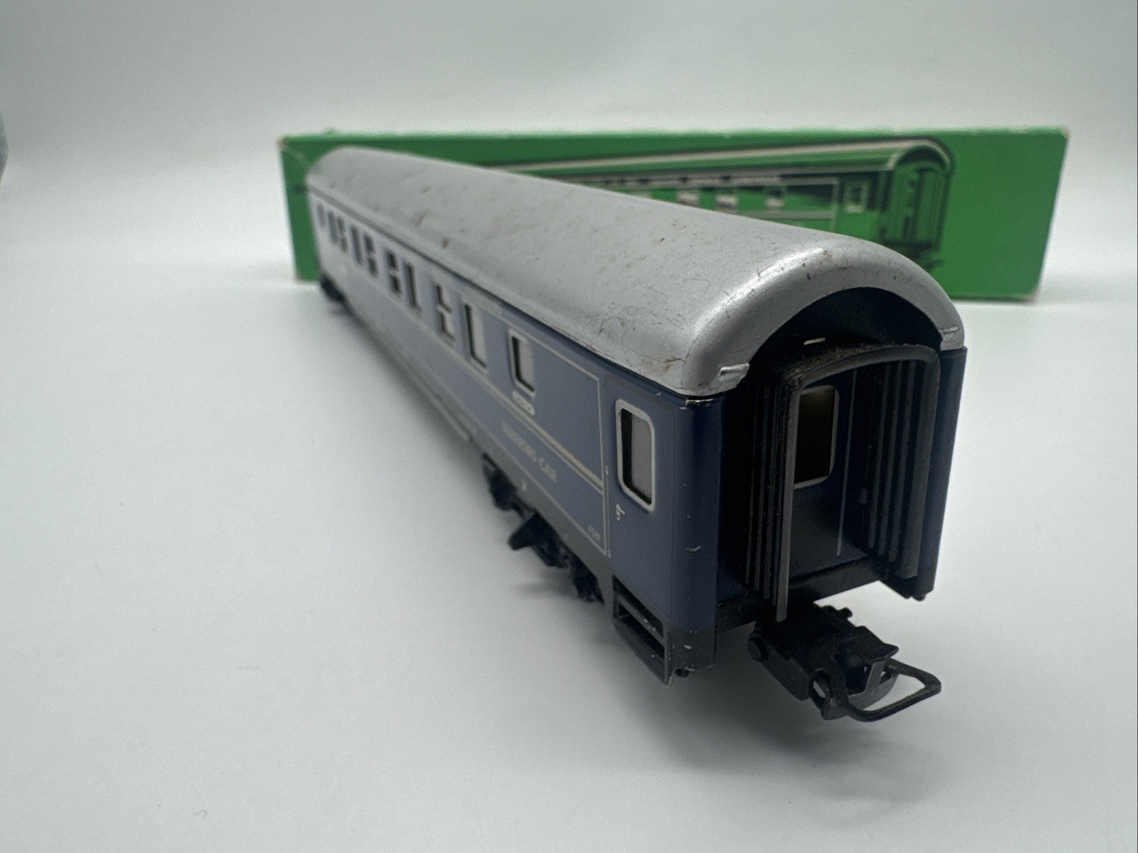 Märklin HO 4029 Schlafwagen blau OVP, gebraucht