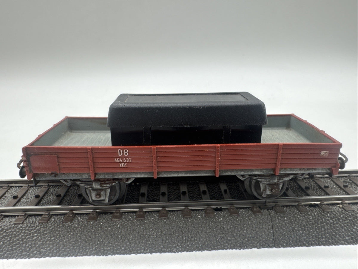 Märklin 4503 H0 Niederbordwagen 464 637 Mit Ladung DB #416