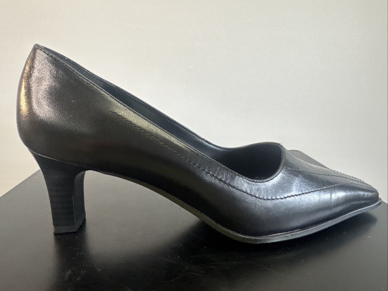 Jenny By Ara Pumps Gr. 7 Damen Leder Schwarz