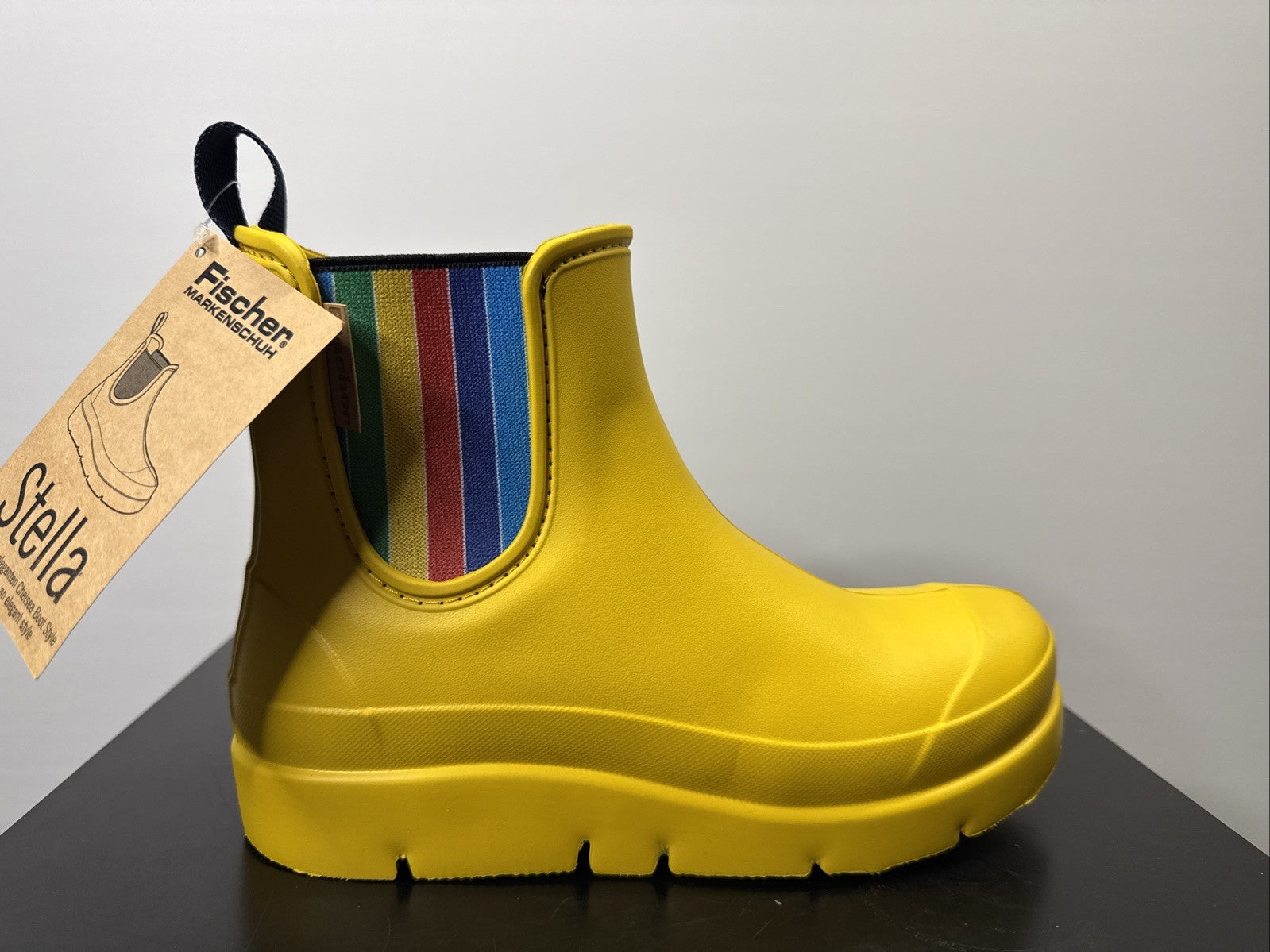 Fischer Markenschuh Damen Steller Gummistiefel Gr. 36