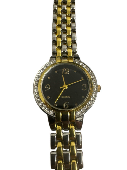 Damen-Armbanduhr ETERNAL love – Elegant & Bicolor – mit Strasssteinen