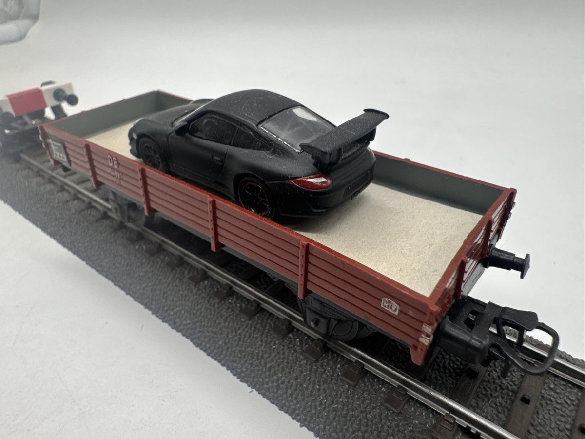 Märklin 4503 H0 Niederbordwagen 464 637 , DB Beladen