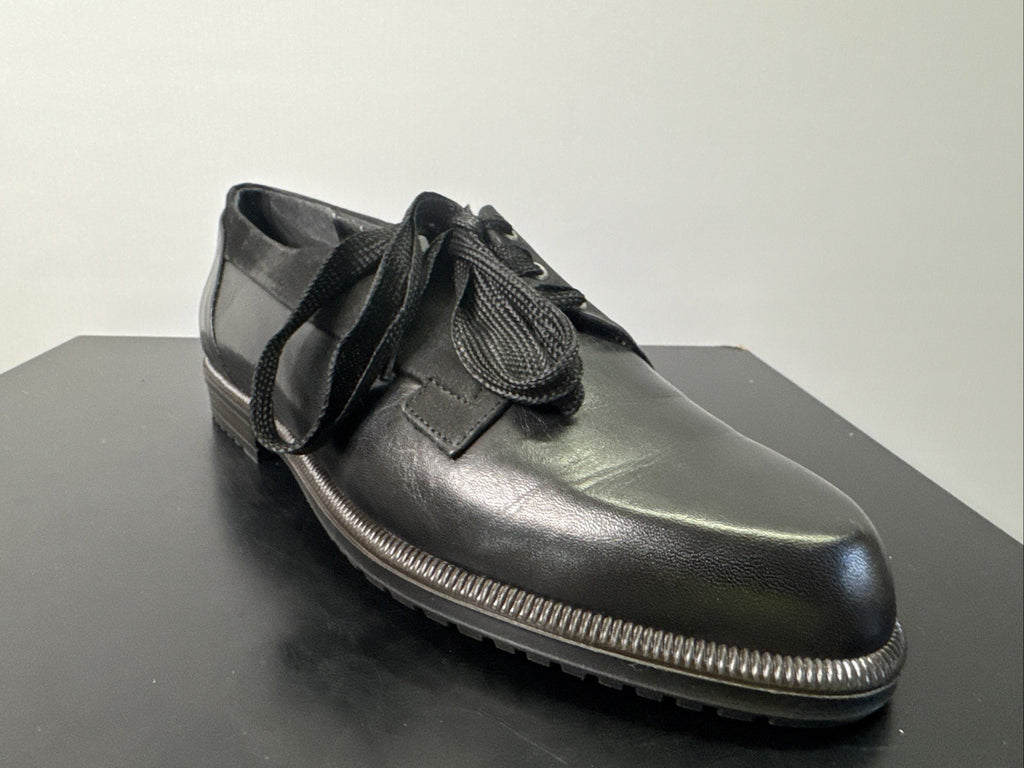 Firetti Damenschuh Gr. 37 Halbschuh Leder Schwarz