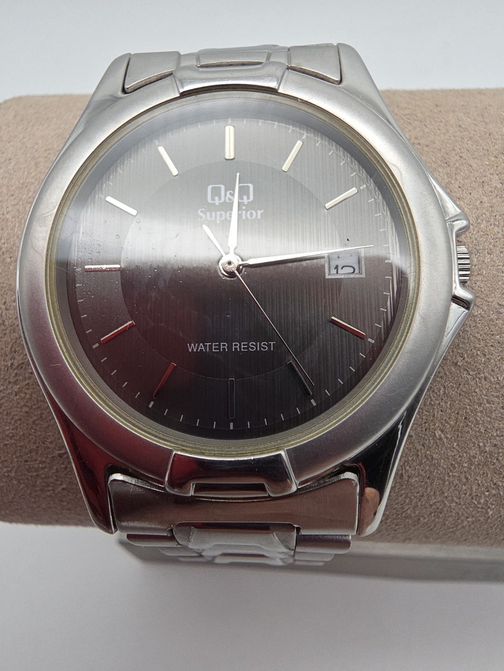 Herren Chronograph – Edelstahl – 5 ATM – Lederarmband – JJC – Modell...
