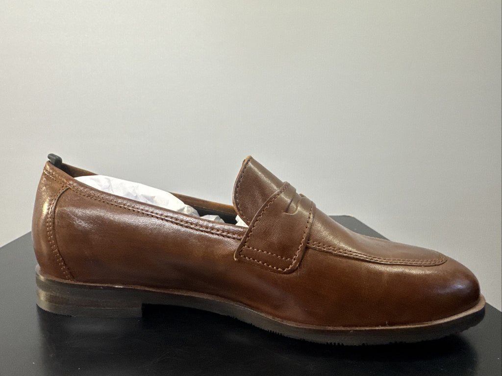 Sioux BOVINIA-700 Slipper Gr. 44 / 10 Braun Damenschuhe Leder
