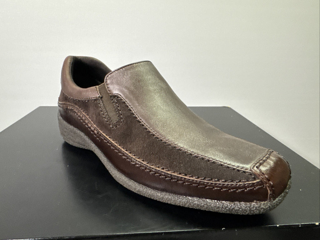 Jana Halbschuh Gr. 3,5 Damen Leder Braun