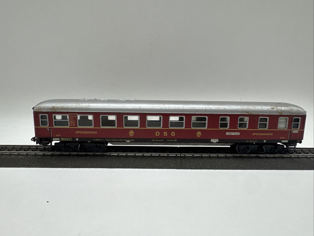 Märklin H0 4024 Speisewagen der DSG  Blech Reisende #228