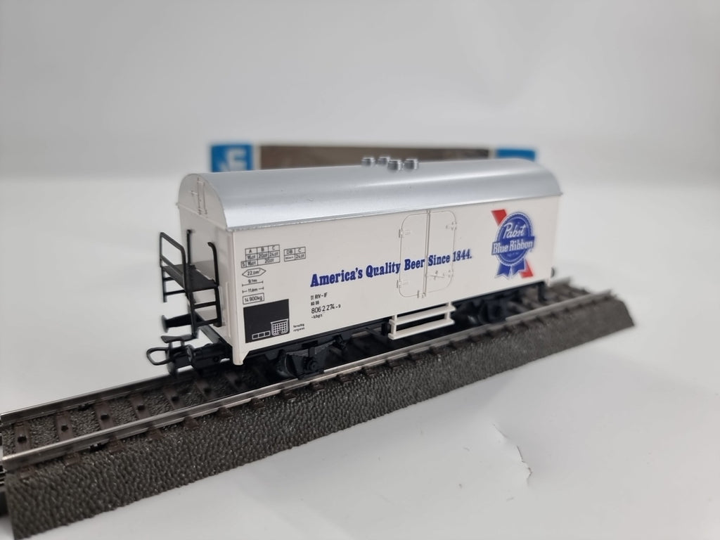 Märklin H0 4569 Güterwagen Bierwagen "Pabst Blue Ribbon"