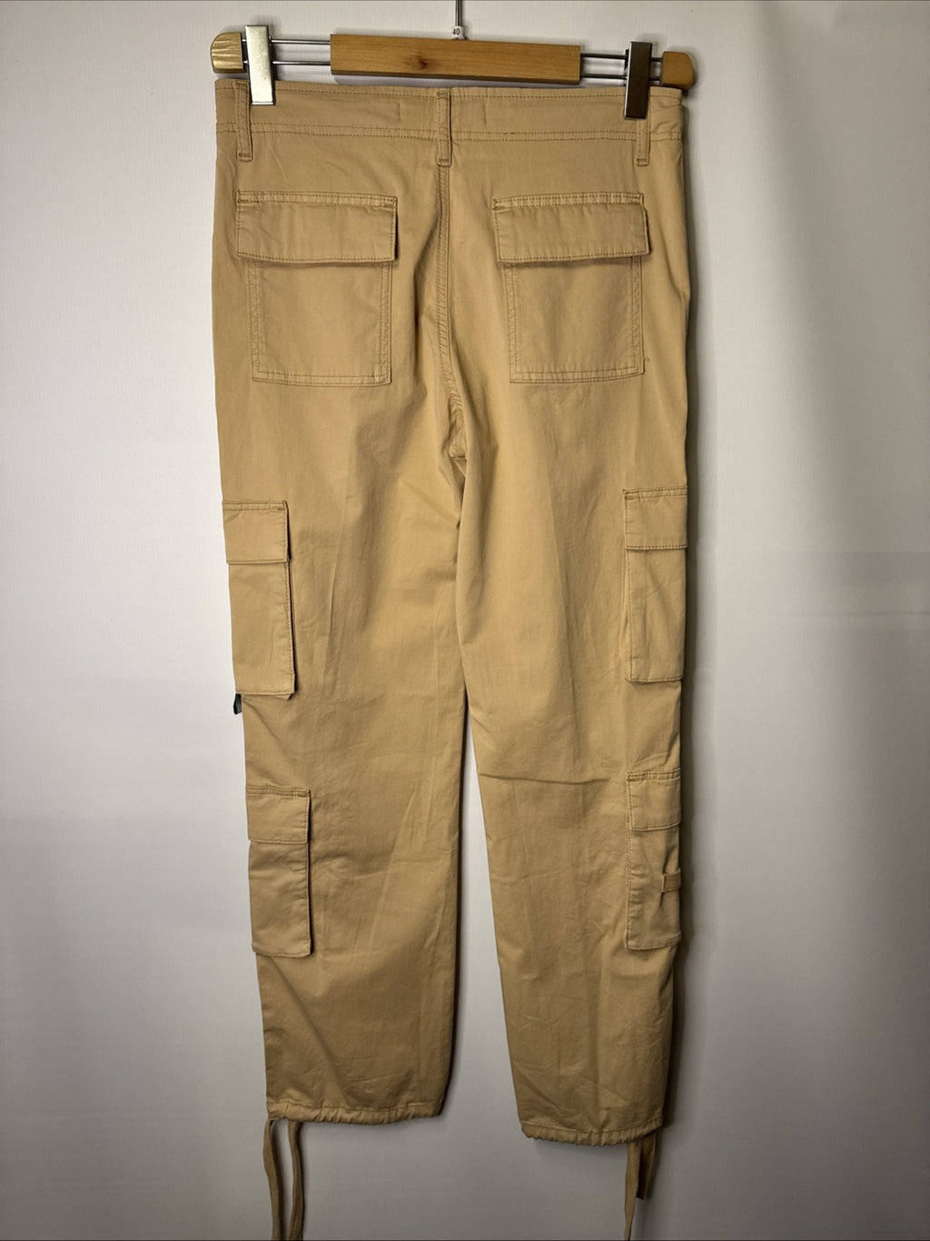 Pegador Damen Jeans Gr. M Tanami Wide Cargo Pants Beige
