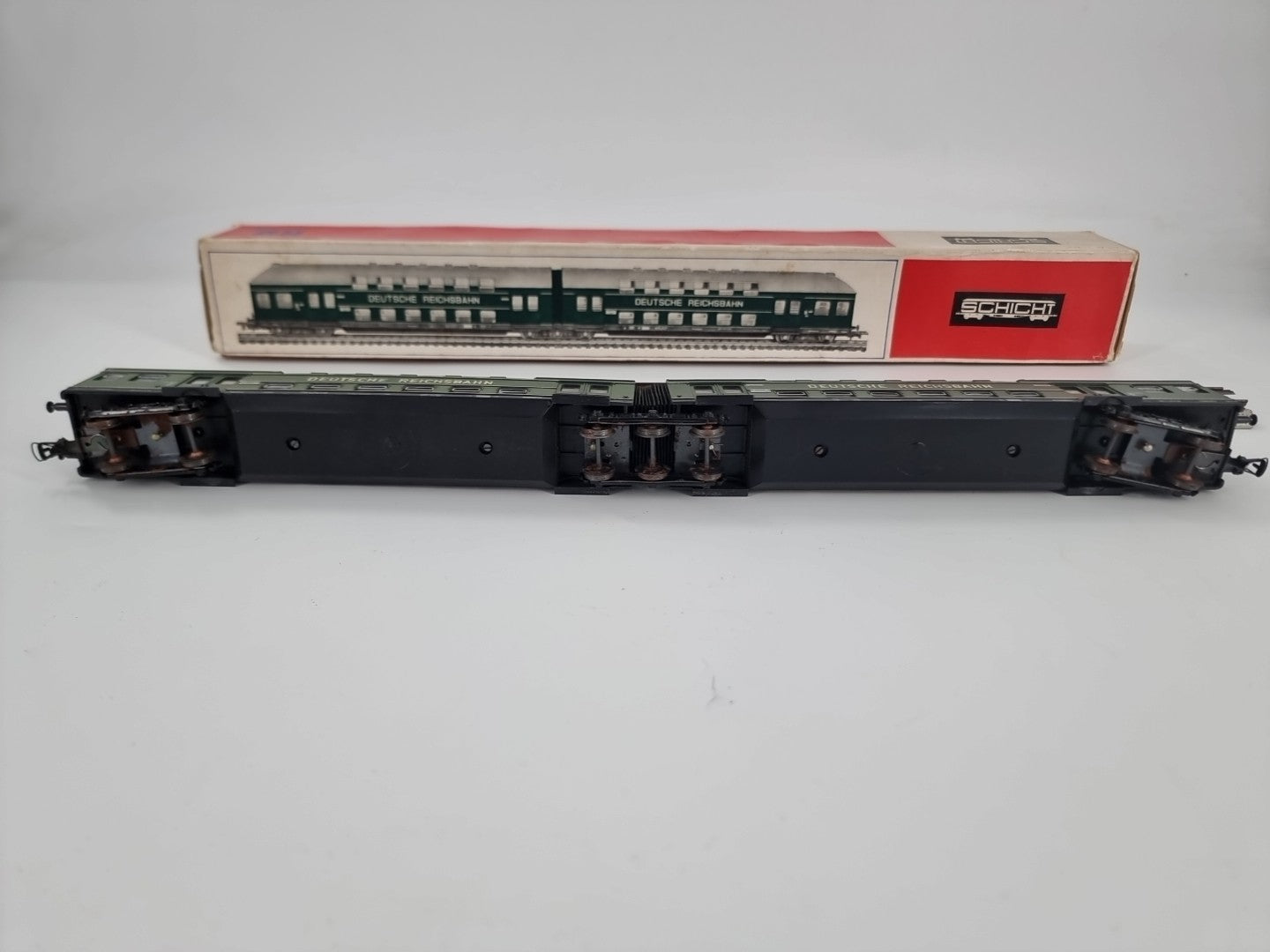 Schicht VEB H0 5452531/426/46 Doppelstockzug Mittelteil 2Tlg OVP