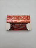 Arnold N  10x Gleisverbinder mit Stromanschlußabel 0,14 mm /  100 cm Nr 7100