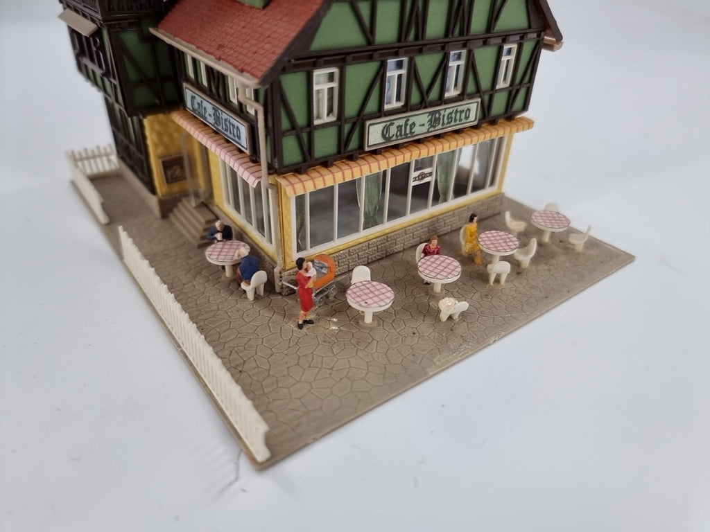 Vollmer H0 29253 Cafe Bistro Fachwerkhaus 