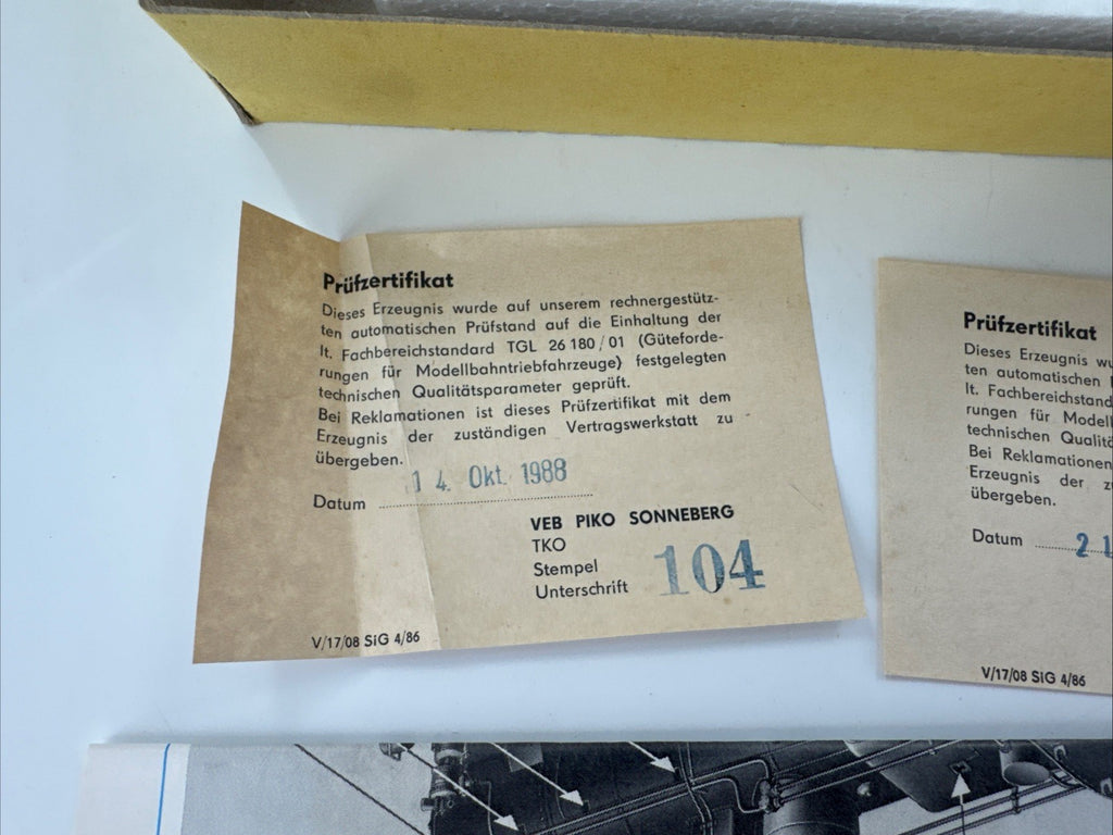 Piko BR 38 234 5/6333 Dampflok Personenzuglok Spur H0 in OVP Neu
