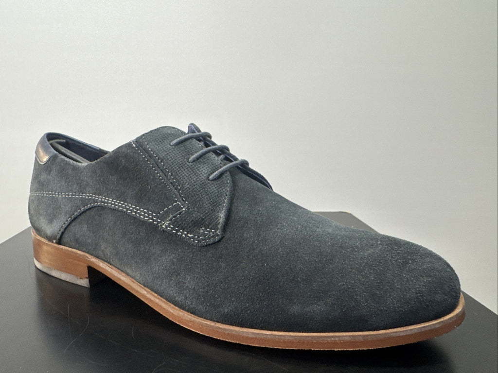 Jaromir-703 Business Schuh by SIOUX Schnürschuhe Derbys Piombo Blau Gr. 46 12