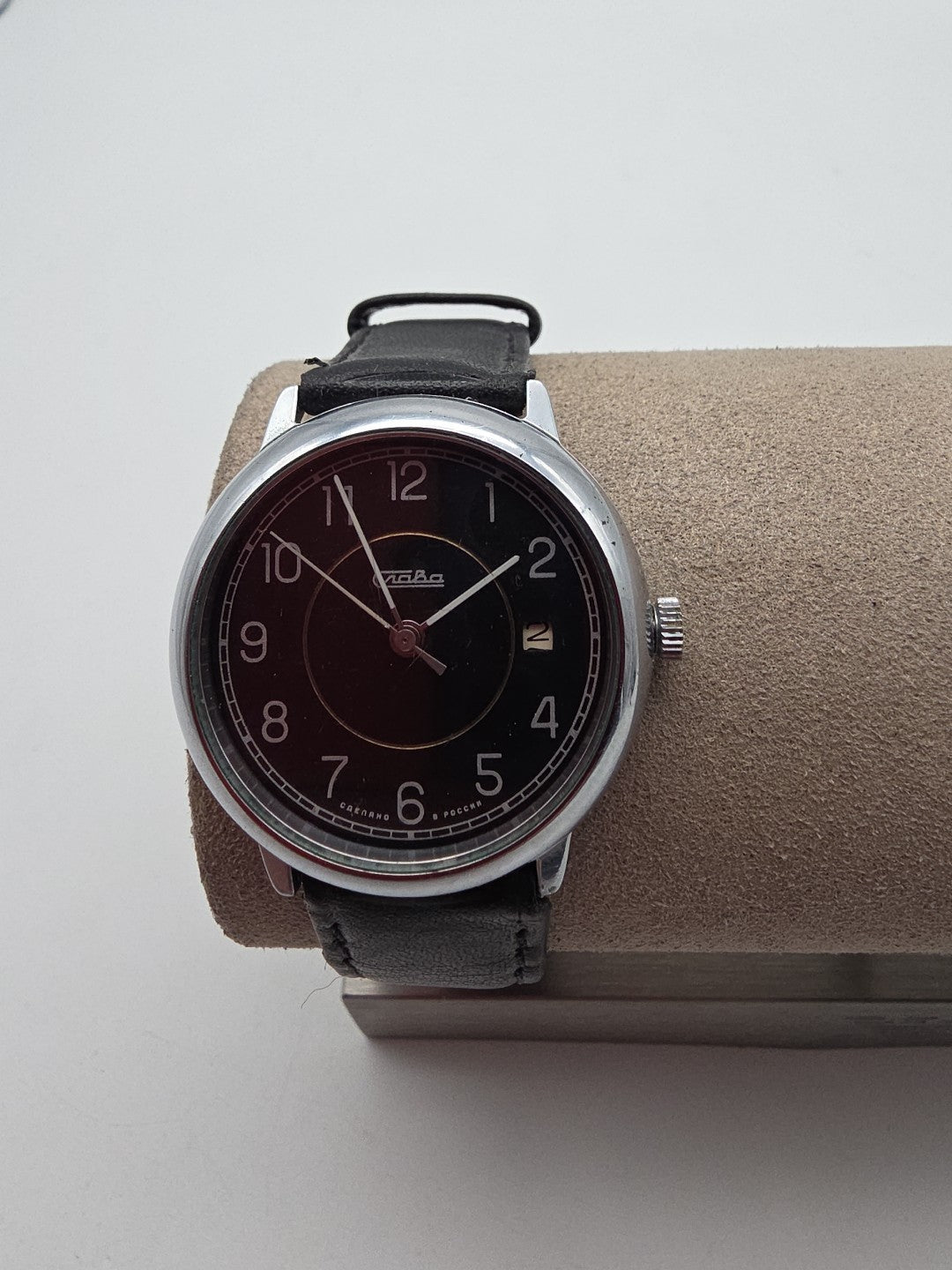 SLAVA СССР mechanische Herrenuhr – Made in Russia – Datum – Vintage