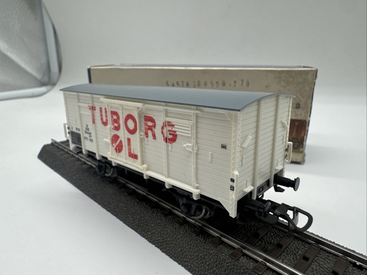 Piko Spur H0 DSB Kühlwagen "Tuborg"/sehr guter Zustand/OVP #22
