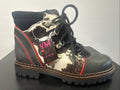 EWM Mädchen Stiefel Gr. 33 Leder 