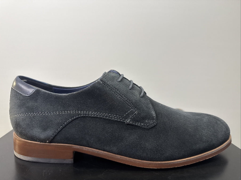 Jaromir-703 Business Schuh by SIOUX Schnürschuhe Derbys Piombo Blau Gr. 40,5 7,5