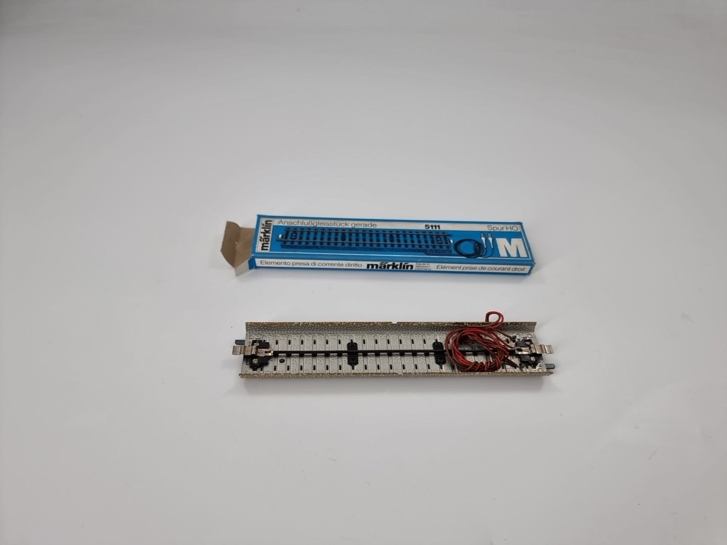 Märklin 5111 M-Gleis gerade Anschlussgleis in OVP