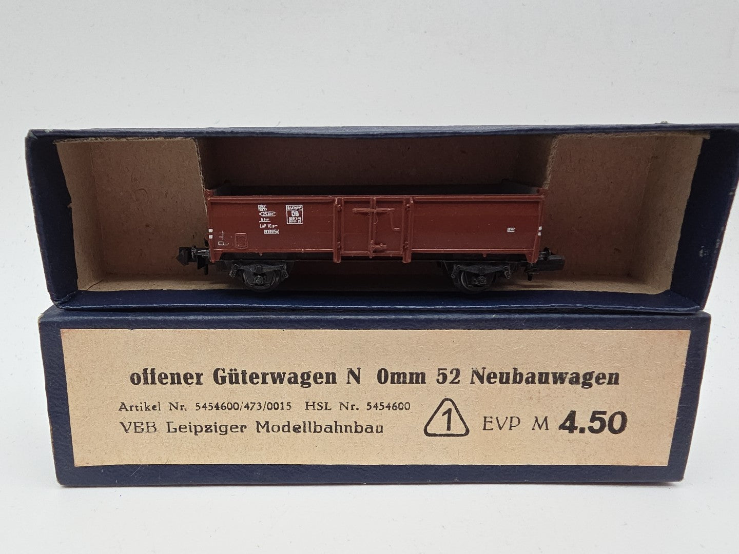 VEB N 5454600/473/0015 Offener Güterwagen DB