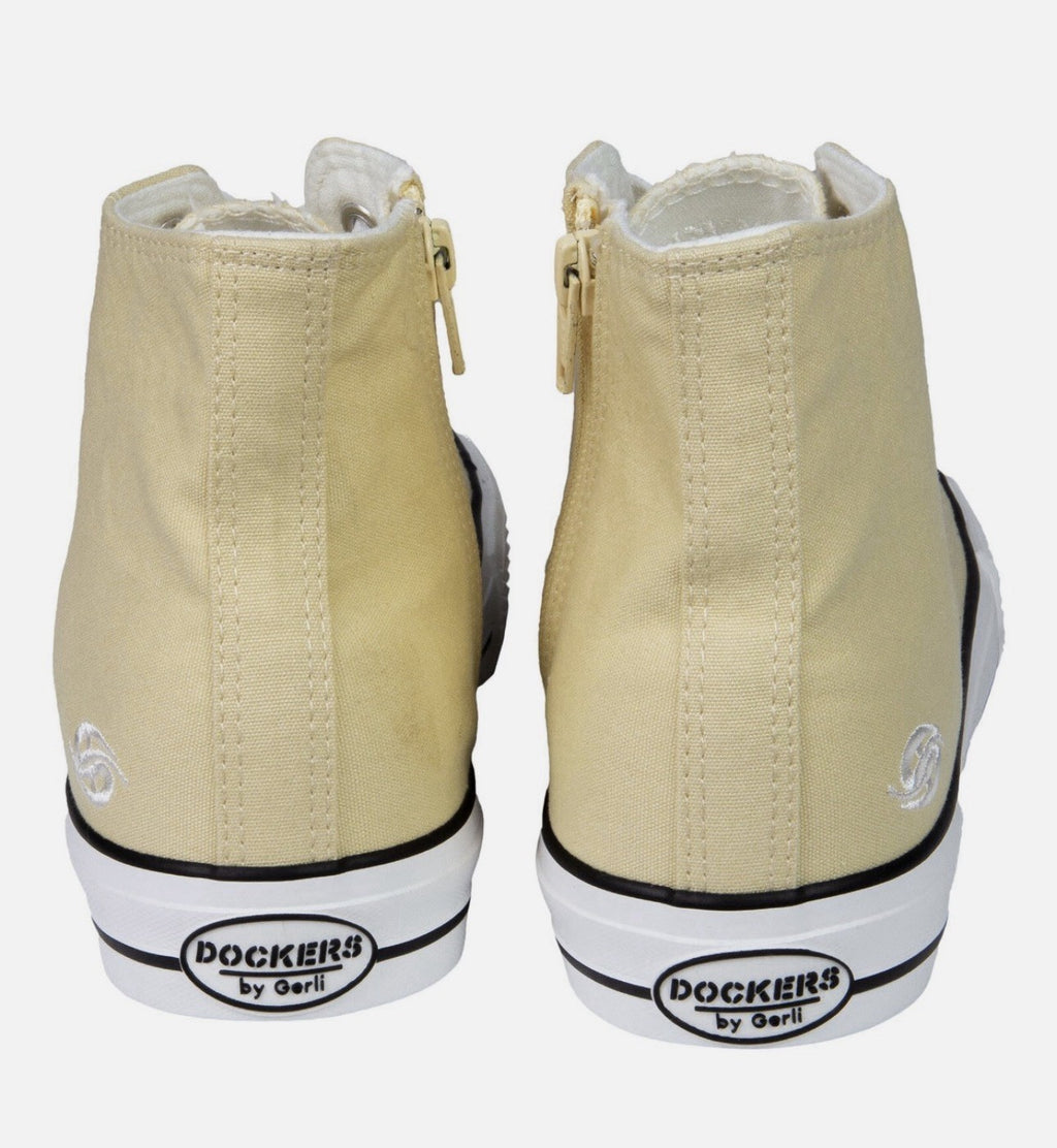 Dockers by Gerli Damen Schuhe Gr. 42 Sneaker Schnürschuh High Top Sneaker Canvas