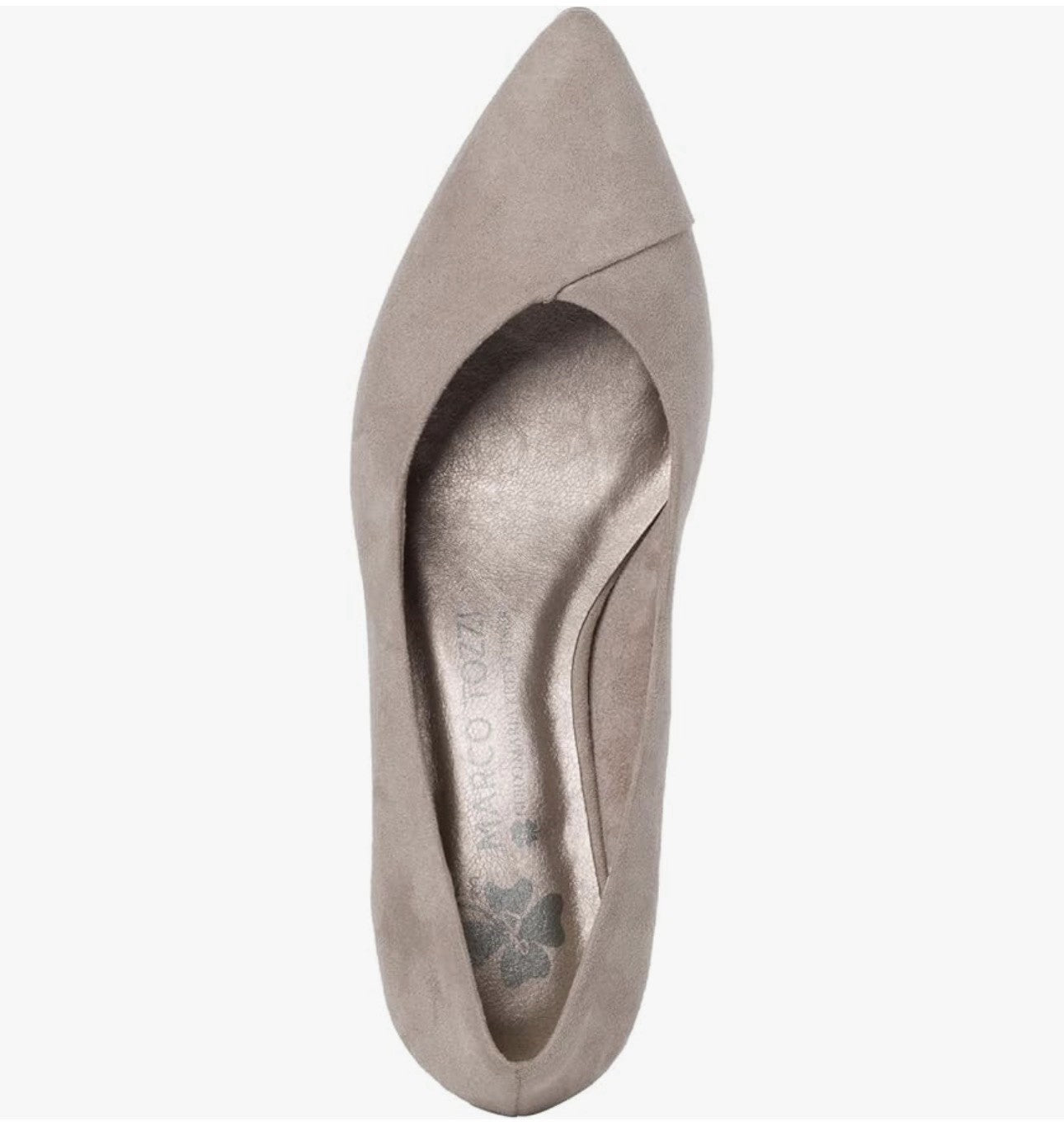 Marco Tozzi Gr. 39 Pumps Damen Taupe Absatzschuh 