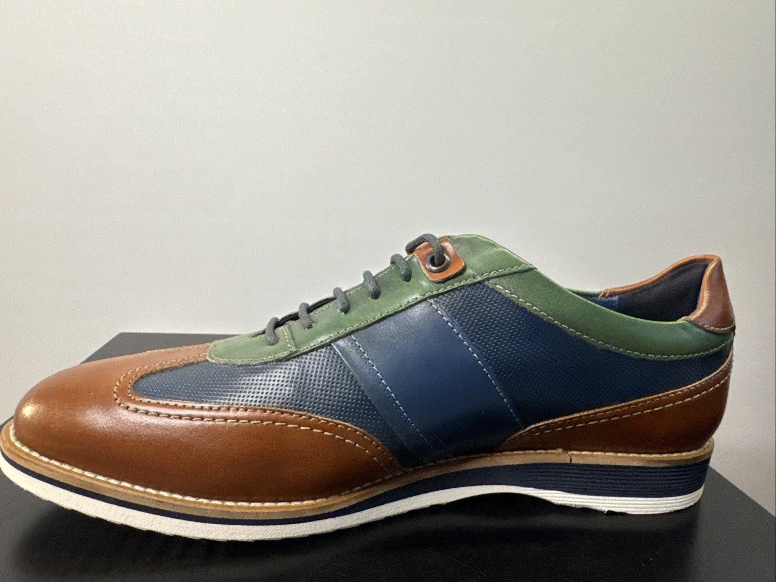Quintero-702 by SIOUX  Herren Derbys Schnürschuh Indaco Gr. 48,5 / 14