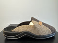 Rohde Herren Filz Pantolette Gr. 40 Mocca Pantoffel Weite G 2731