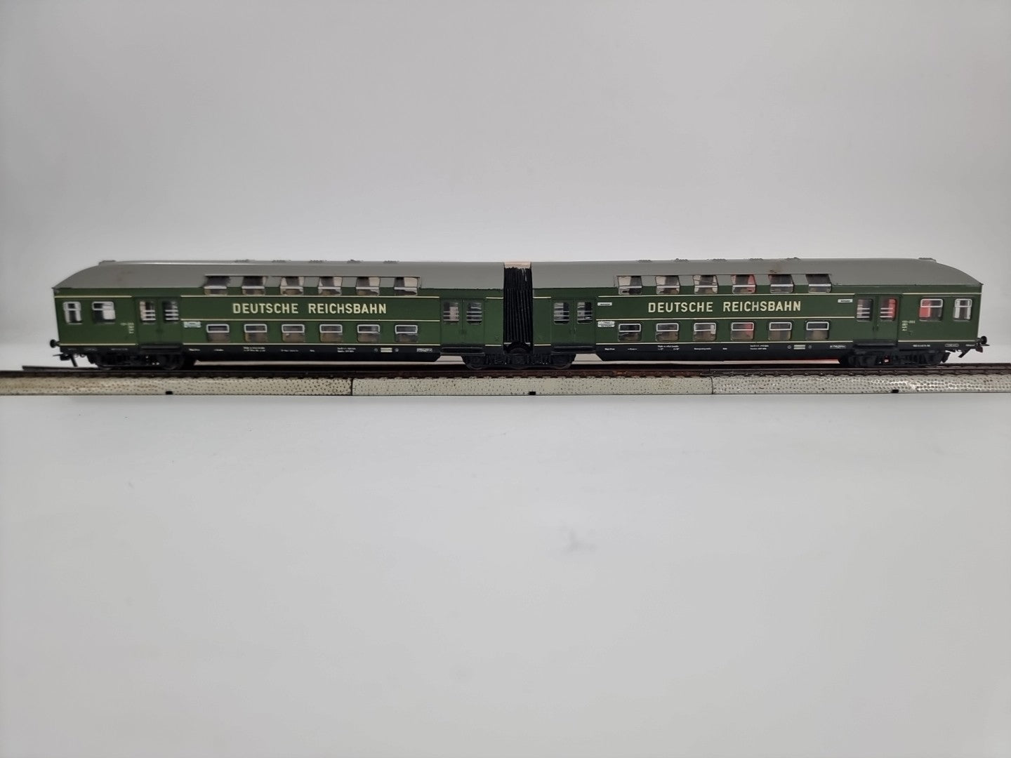 Schicht VEB H0 5452531/426/46 Doppelstockzug Mittelteil 2Tlg OVP