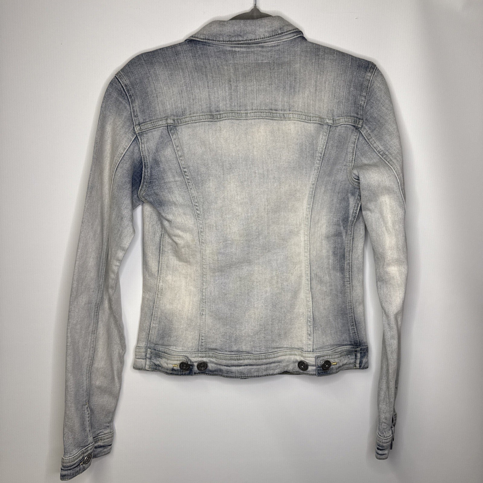 Breave Damen Jeans Jacke Gr. S Bleached Jeans 