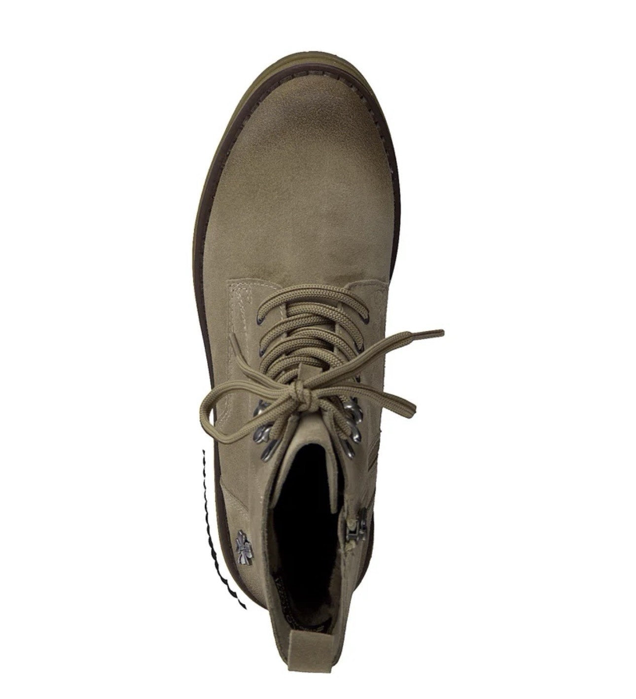 Marco Tozzi Stiefelette Gr. 40 Stiefel Sand/Beige Wildleder 