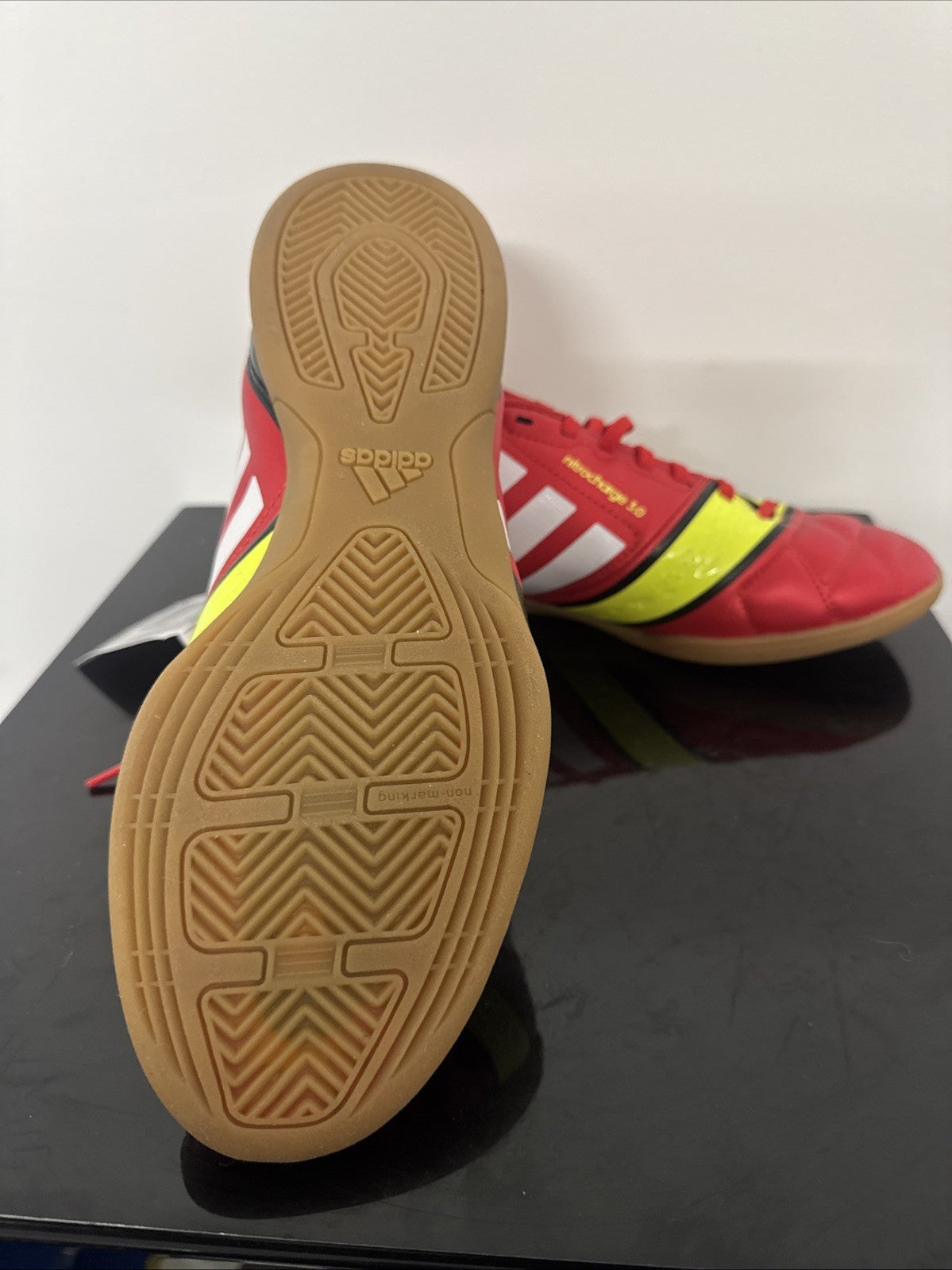 Adidas Nitrocharge 3.0 Hallen Fußballschuh EUR 45 1/3 UK 10.5
