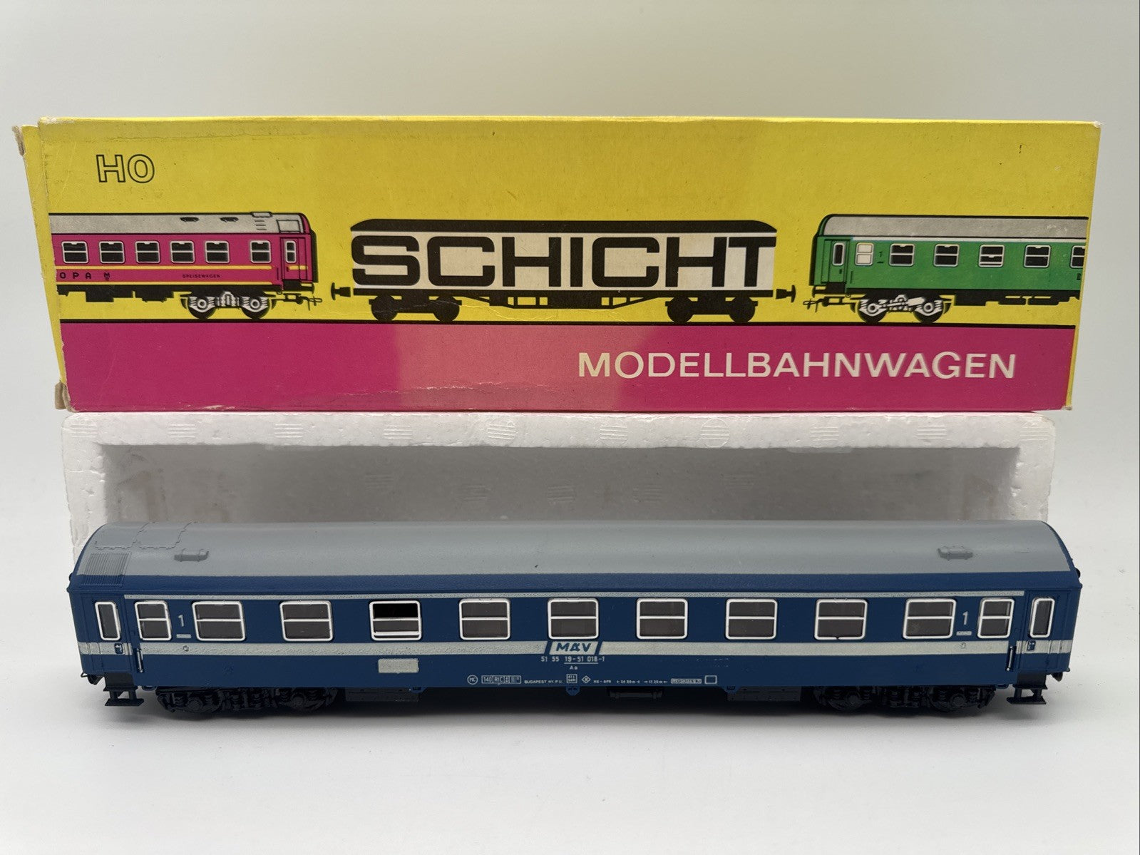 Piko / Schicht Personenwagen Schnellzugwagen 1. Kl. DDR H0 426/92