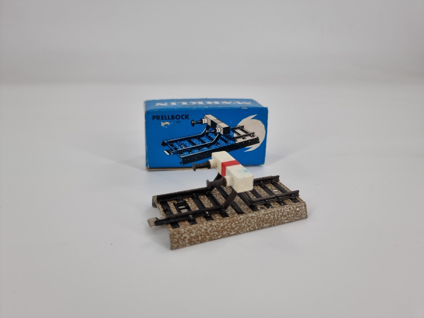 Märklin 7190 Prellbock M-Gleis Kunststoffaufsatz Spur H0 