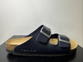 Rohde Herren Pantoletten Gr. 40 Leder Clogs Ocean 5920