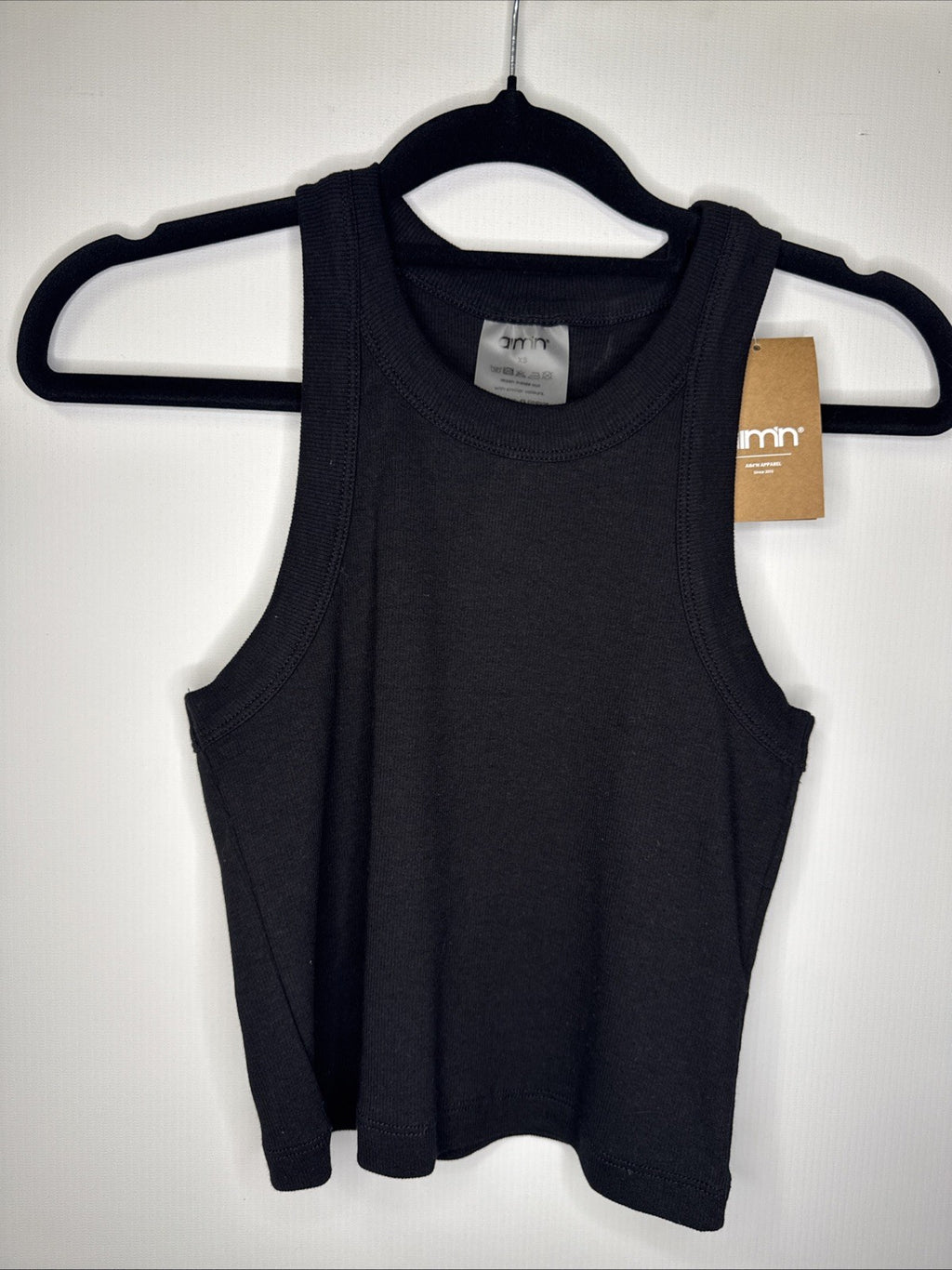 Aim‘n Top Damen Bauchfrei Gr. XS Ribbed Tank Top