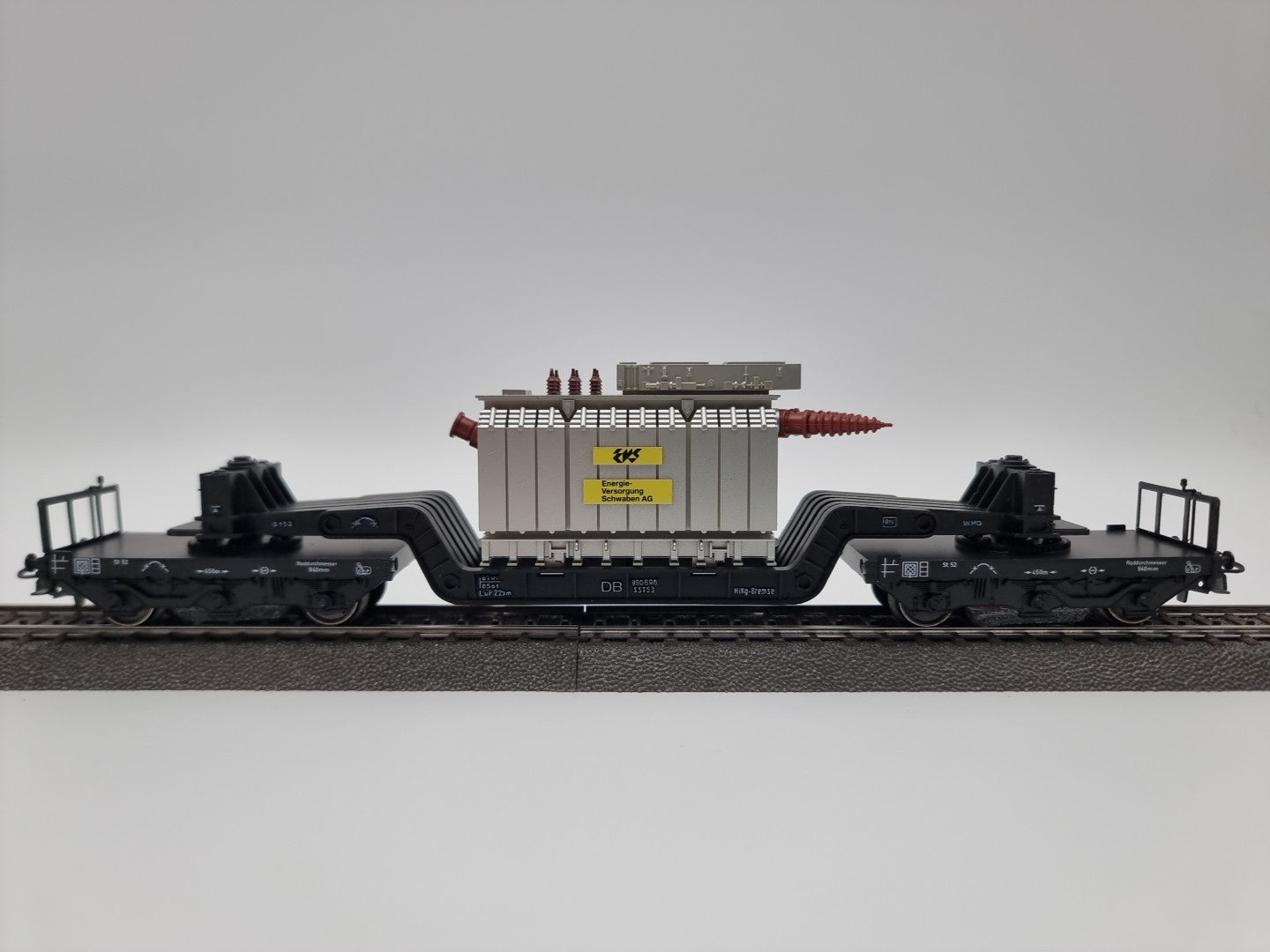 Märklin 4617 Tiefladewagen 980896 SST53 Transformator Trafo-Union - 1:87  H0