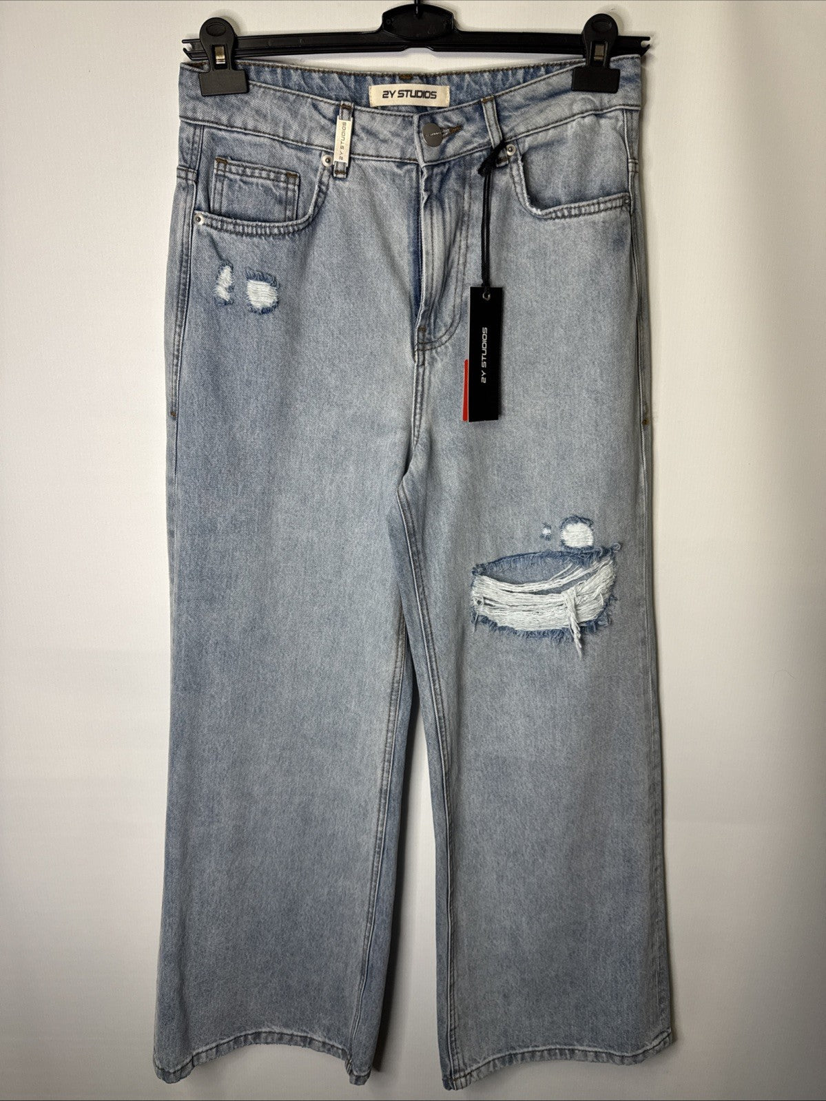2Y Studio Herren Jeans Diala Wide Baggy Gr. 24